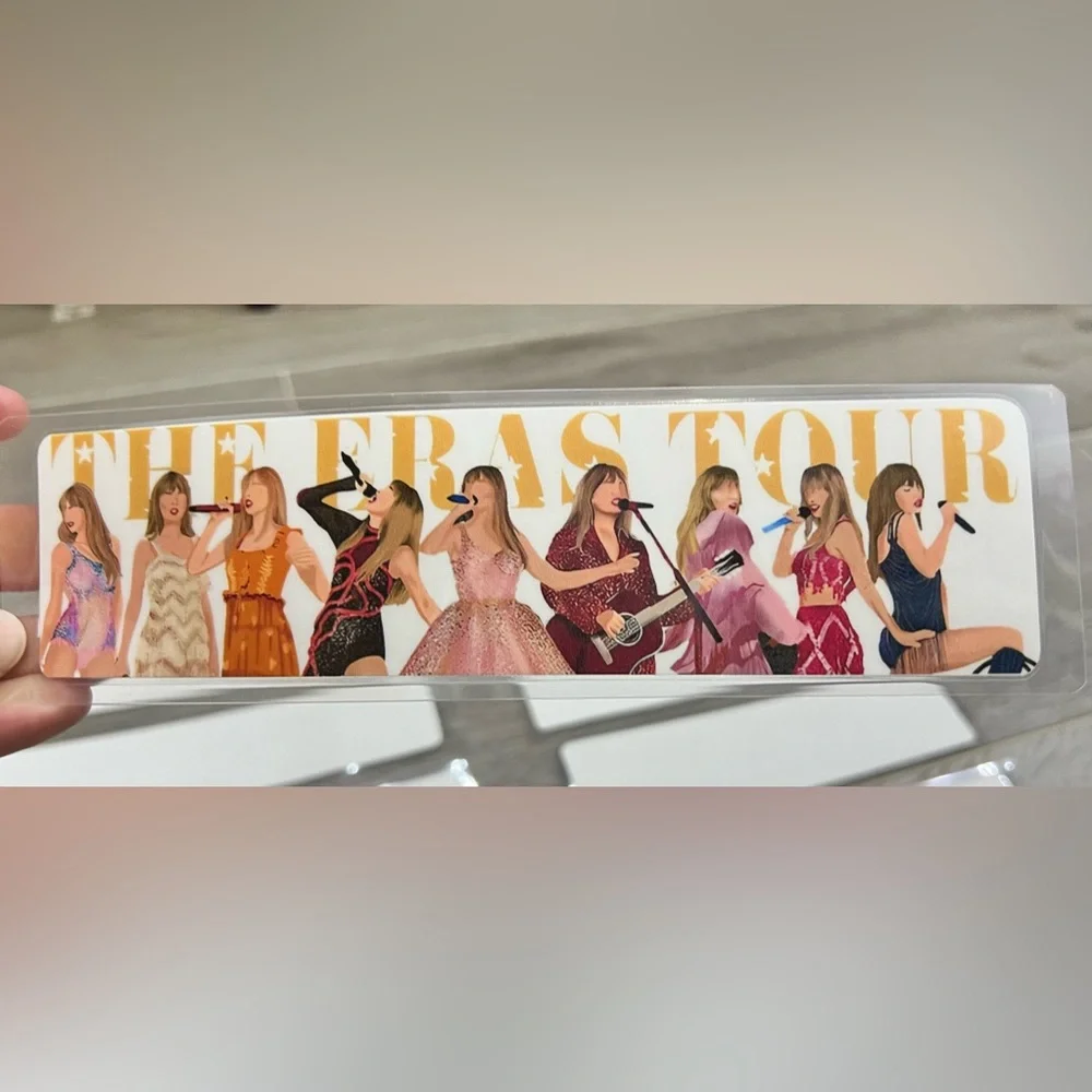 Taylor Swift The Eras Tour Book Marks. Pack of 10. Party bag supplies